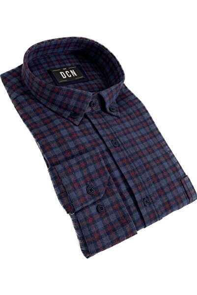 dcn giyim 1985 Men's Classic Cut Wool Shirt-Dcn4