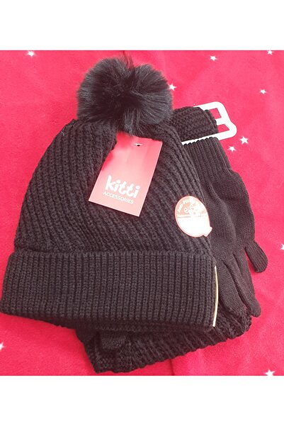 Kitti KITTI SCARF BEANIE GLOVES SET 9-15 YEARS GIRL WITH FLEECE INSIDE