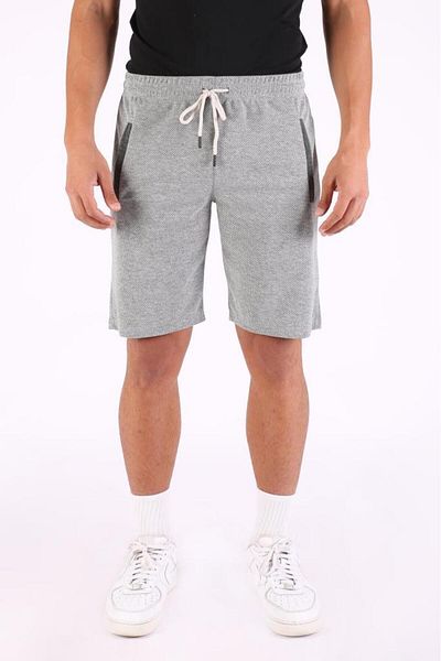 denimfield Men's Honeycomb Fabric Combed Cotton Shorts2304874