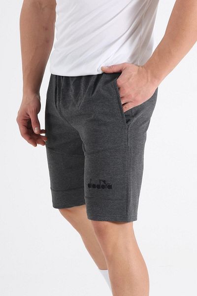 Diadora Σορτς Camping Akron Βαμβακερό Ανθρακί