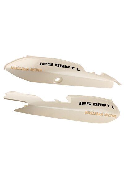 OEM Mondial Drift L 125 Sele Altı Yan Kapak Takımı Beyaz