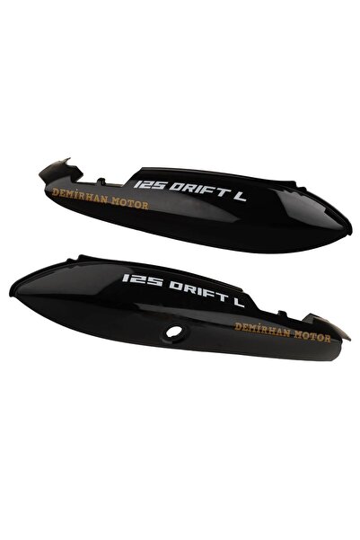 OEM Mondial Drift L 125 Sele Altı Yan Kapak Takımı Siyah