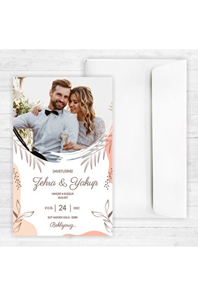 Galaksim Store Fotoğraf Baskılı Söz, Nişan, Kına, Nikah, Düğün Davetiyesi