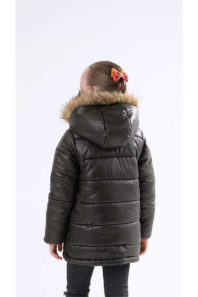 Verscon Fleece Hooded Girl's Coat