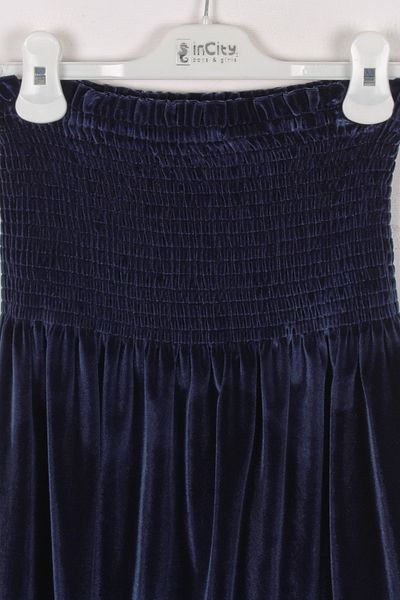incity Girl's Suede Pleated Skirt