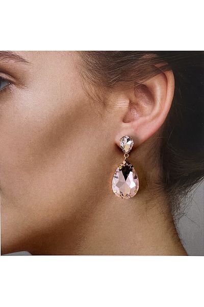 Gorgeous Rhinestone Decoration Round Large Dangle Earrings - Temu