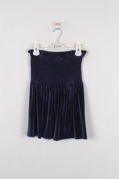 incity Girl's Suede Pleated Skirt