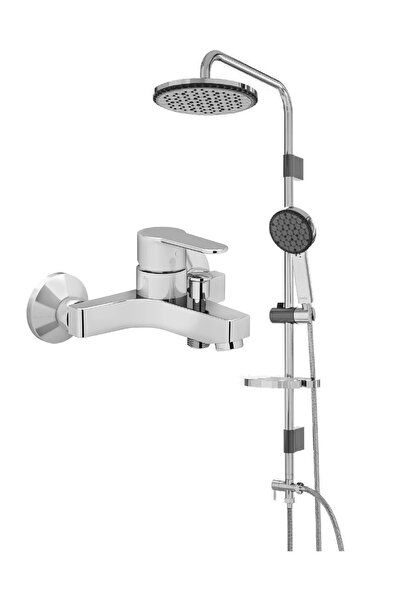 Artema Win S A42676 Banyo Bataryası Paslanmaz Yağmur Tepe Duş Seti 2'li Set
