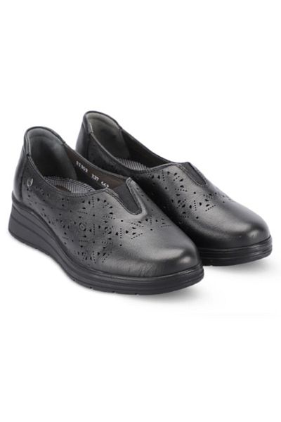 Forelli MELS-H 21302 Forelli Genuine Leather Full Orthopedic Wide Fit Casual Shoes Suitable for Scalloped Feet