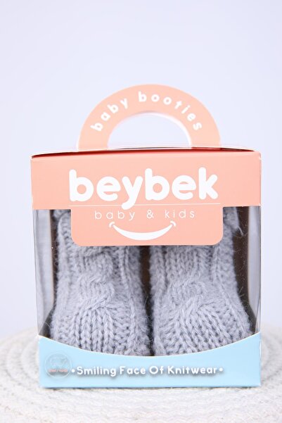 Babyhola Girl Boy 100% Knitwear First Step Booties 0-6 months Newborn Boxed Gift 8008-1