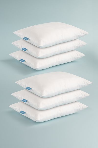 OTHELLO Σετ Μαξιλαριού Rosy White Six 50x70 εκ