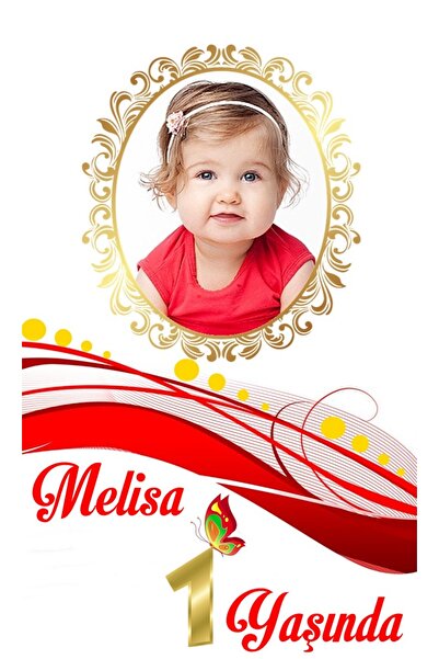 Pasta9 Bir Yaş Resimli Magnet Büyük Boy 6,5x9,5 Cm 16 Adet Gelecek Mg5428027741