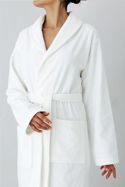 BOOVI Rubus - Unisex, Şalyaka Form, Refined with Natural Methods, 100% Cotton Quality Bathrobe