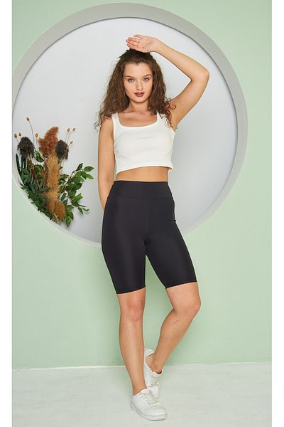 DryMod Women's Yüksel Waist Supporting Quick Drying Above Knee Sea Beach Tights