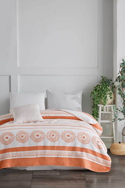 Elart Cotton Blanket Blaze Double (200x220cm)