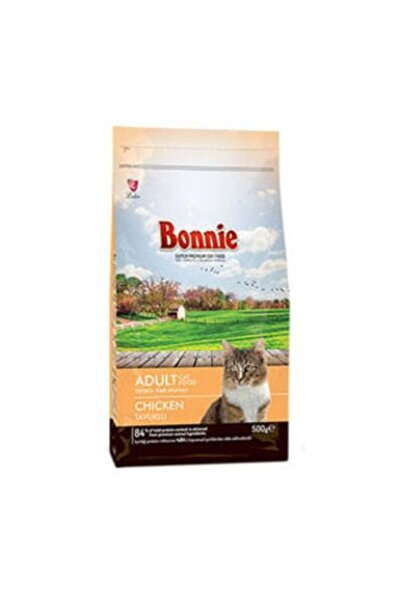 Bonnie Chicken Premium Adult Kuru Kedi Maması 500 G  1 ADET