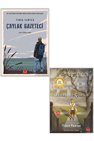 Kronik Kitap Gazeteci Çocuk - Çaylak Gazeteci - Vince Vawter 2 KİTAP SET