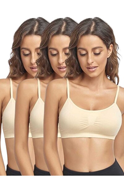 Mood Agenda Жіночий бюстгальтер на тонких бретельках з вкладишами, 3 шт.