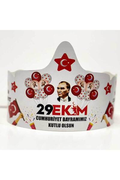 Etkinlikdenizi 29 Ekim Tacı (5 Adet)