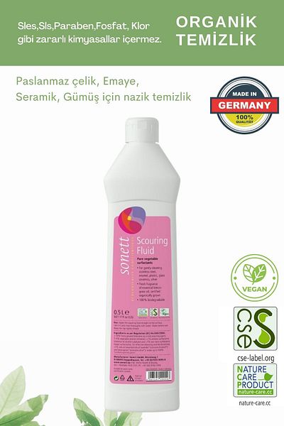 Sonett Organic Scrubbing Liquid - 500 ml