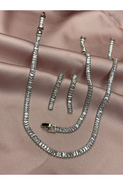 ismim bijuteri waterway silver set suit