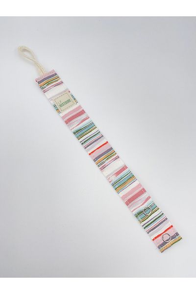 Le Petite Histoire Pacifier Hanger - Pacifier Chain 100% Cotton - Washable