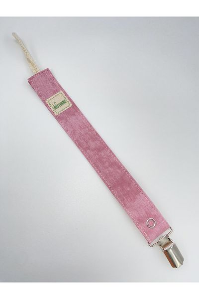 Le Petite Histoire Pacifier Hanger - Pacifier Chain 100% Cotton - Washable