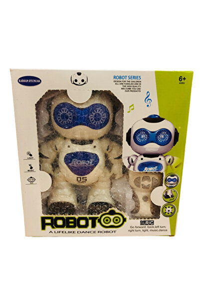 Shem Oyuncak Kumandalı dance Robot sesli ve ışıklı