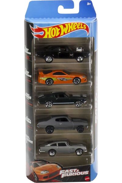 Hot Wheels Fast & Furious 5'li Set 🚗 Hız ve Eğlence