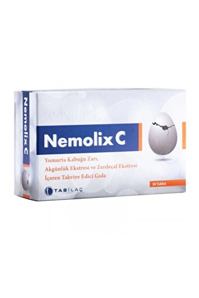 Tab İlaç Nemolix C Takviye Edici Gıda 30 Tablet