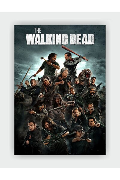 fırsatlar diyarı The Walking Dead Dizi Duvar Posteri - Kalın Kağıt - Çerçevesiz