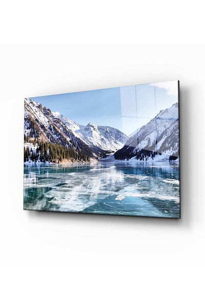 BYCAGRİ Nature Landscape Glass Painting 4mm Ανθεκτικό σκληρυμένο γυαλί