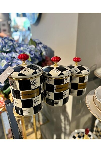 SUMRA HOME Qualita King Emaye 3 Lü Baharatlık