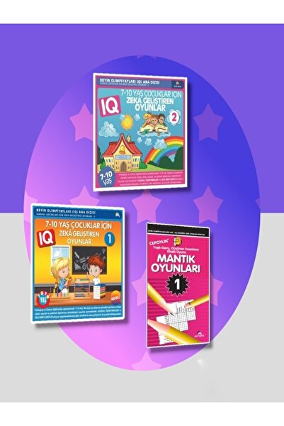 Ekinoks 7, 8, 9, 10Yaş ve Üzeri Çocuklar İçin IQZeka Geliştiren Muhteşem Mantık ve Akıl Oyunları3 SüperKitap