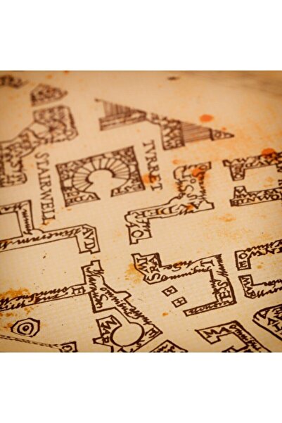 Sihir Dükkanı Marauder's Map Licensed Vellum Paper