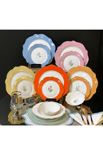ROY KING Flower Colours 24 Prç.yemek Takımı
