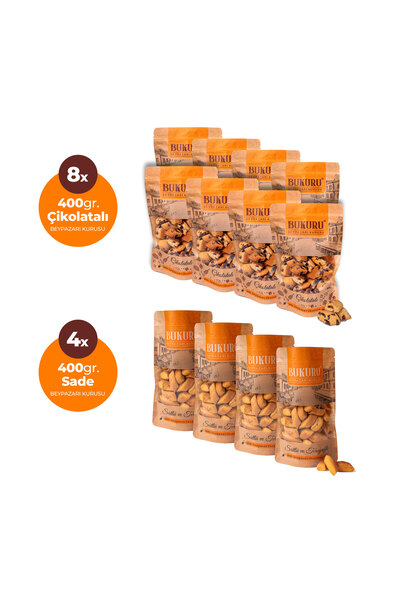TADIM KURU FIRINI Mix - 3 (4 Adet 400gr. Sade + 8 Adet 400gr. Çikolatalı)