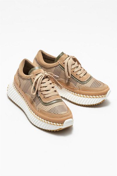 Elle Shoes natural Women's Sneakers - Comfortable and Stylish Design