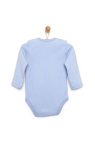 ebebek Hello Baby HelloBaby Soft Renk Fırçalı Uzun Kol Body Unisex