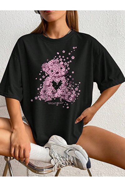 Adrift Desen animat și design grafic Tricou supradimensionat Seria desene ani...