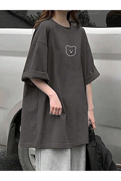 Adrift Desen animat și design grafic Tricou supradimensionat Seria desene ani...
