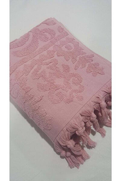 Romans Πετσέτα χεριών με κρόσσια 50x90 εκ. Dusty Rose