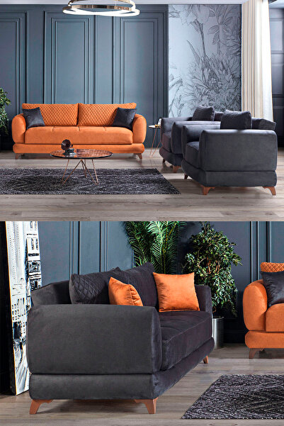 Eymense Rodos Çekyatlı Koltuk Takımı 3 3 1 1