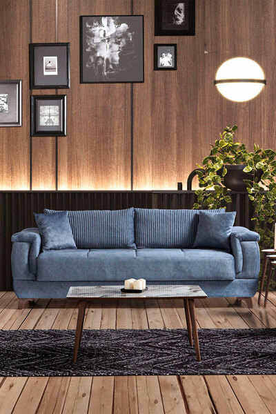 Eymense Lizbon Çekyatlı Koltuk Takımı 3+3+1+1