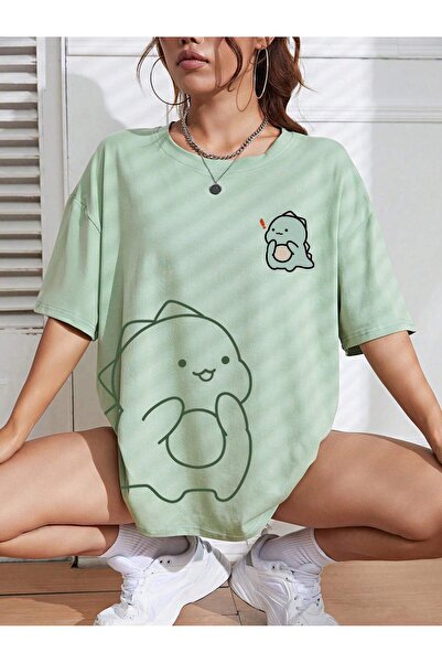 Adrift Desen animat și design grafic Tricou supradimensionat Seria desene ani...