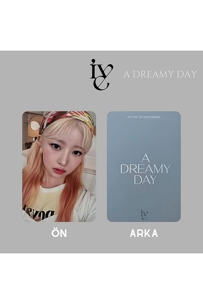 Kpop Dünyasi IVE ''A Dreamy Day Photobook'' PC Set (A)