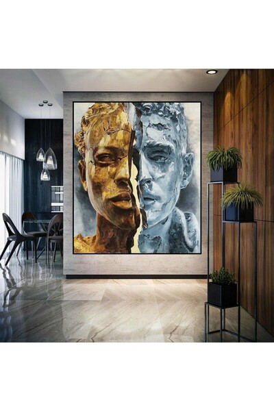 TRADE AYS Grafiti Sanatı Dekoratif Kanvas Tablo