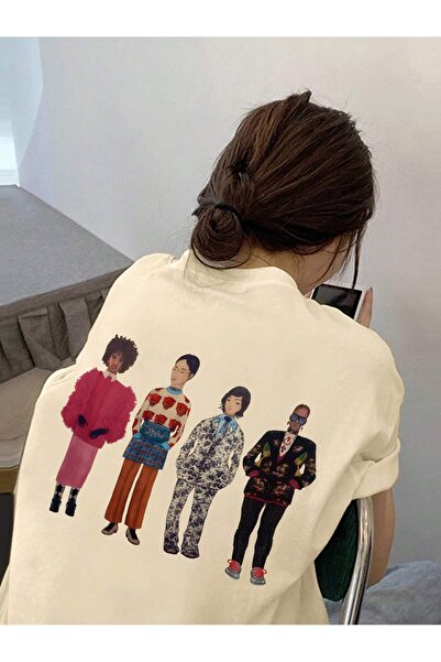 Adrift Oversize T-shirt - Cartoon και γραφικό σχέδιο, σειρά Cartoon/Letter, κ...