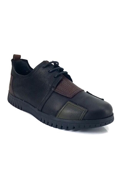 Mammamia D24KA-6200 Pantofi confortabili din piele nubuck pentru femei, negri