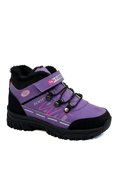 en7 Lilac Kids Boots BL03